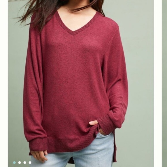 Anthropologie Tops - Anthro Saturday Sunday Brushed Fleece Tunic S